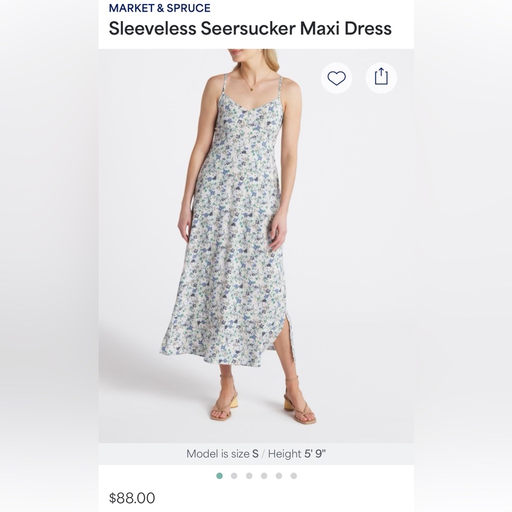 Floral Maxi Dress - Picture 2 of 4